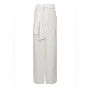 Reiss Cream Wide Leg Pants